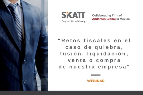 Webinar “Retos fiscales en caso de quiebra, ...