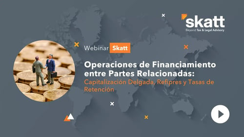 Operaciones de financiamiento entre partes ...